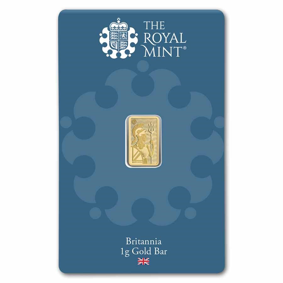 1g Britannia Gold Bar